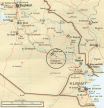 Map of Khamisiyah Location