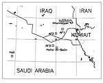 Figure A-6. Closet USAF weather observation stations to Khamisiyah