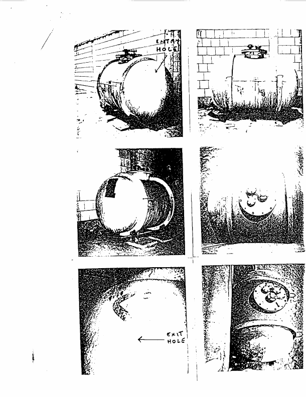 Initial report from commanding officer, 21st EOD Squadron, Subject: �Suspected Chemical Container,� August 7, 1991