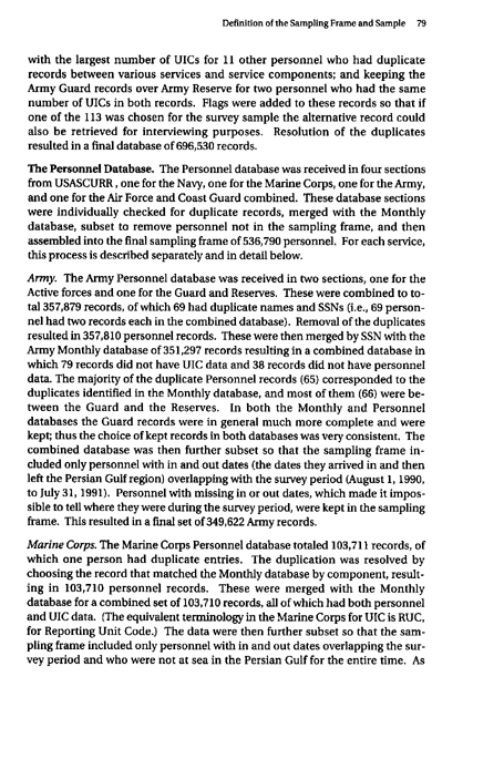   Fricker, R.D, E. Reardon, D.M. Spektor, S.K. Cotton, J. Hawes-Dawson, J.E. Pace, and S. D. Hosek, �Pesticide Use During the Gulf War: A Survey of Gulf War Veterans,� RAND, 2000.