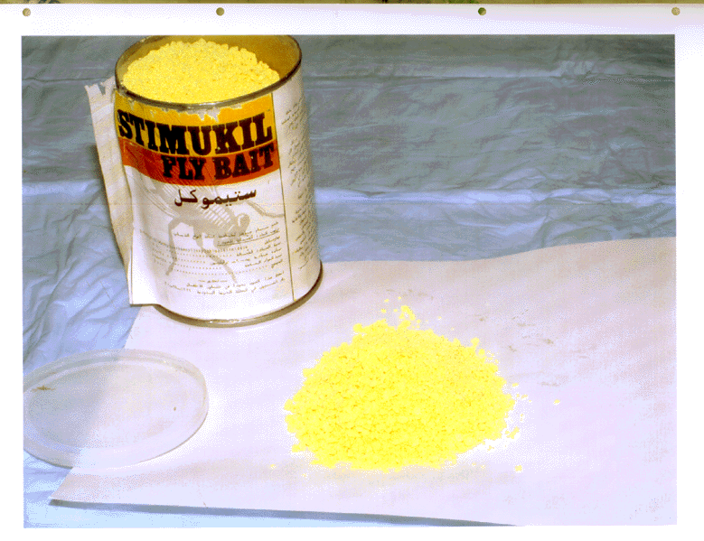   US Army Center for Health Promotion and Preventive Medicine, Chemical Analysis of Fly Bait, June 8, 1998.